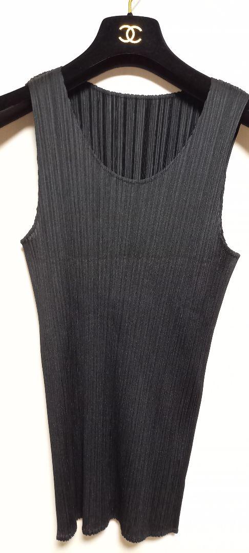 【美品】PLEATS PLEASE タンクトップ イッセイミヤケ