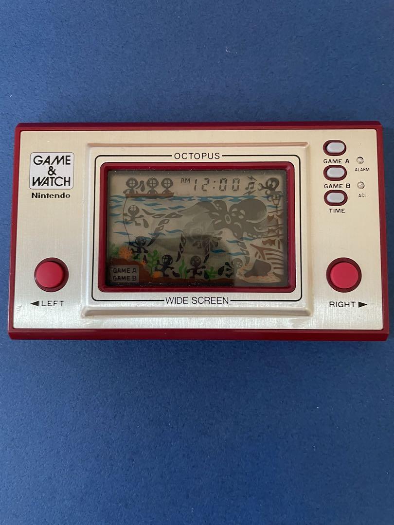 ゲームウォッチ　オクトパス【箱つき】