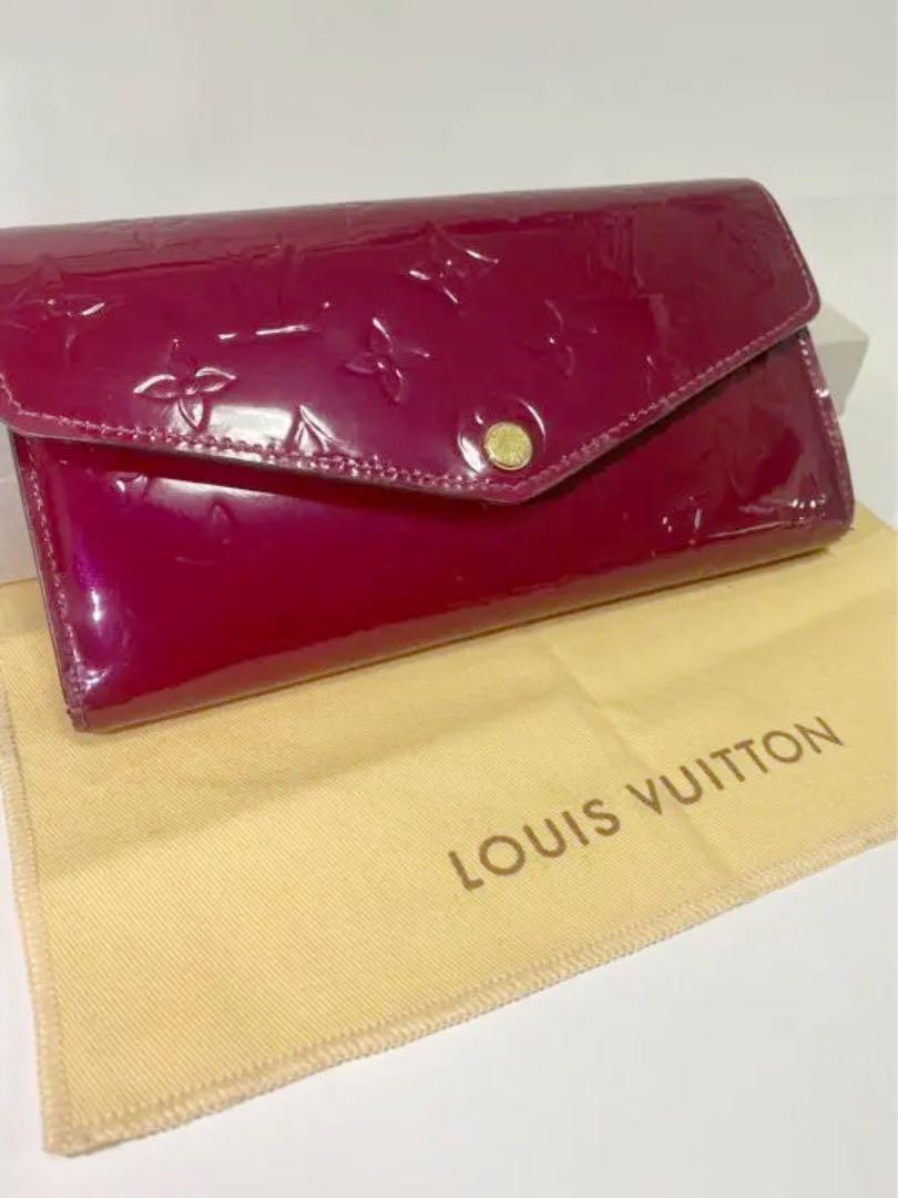 美品 ルイ ヴィトン LOUIS VUITTON ヴェルニ 長財布