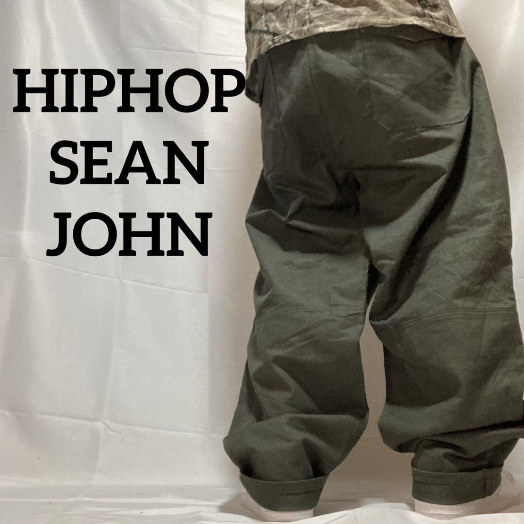 90s Sean John カーゴ バギー パンツ B系 y2k ストリート
