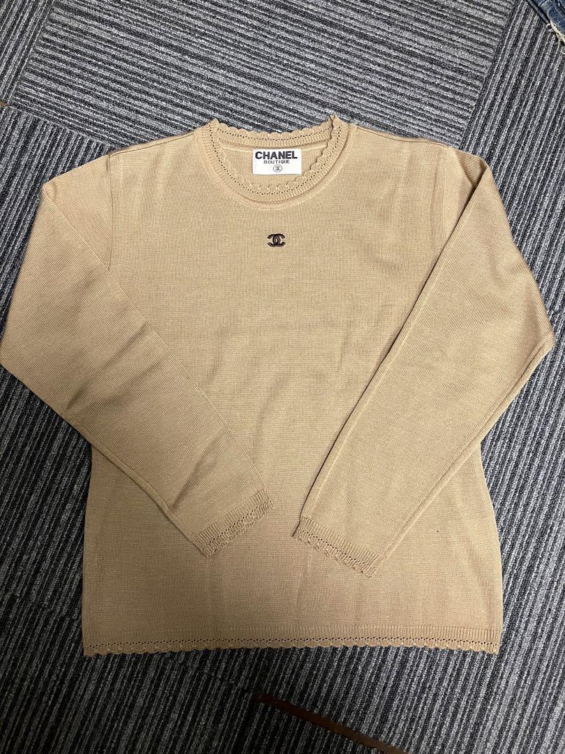 CHANEL 長袖ブラウス　ニット　シャネル　chanel