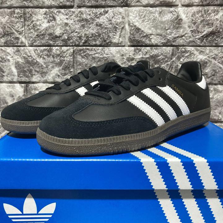 新品 adidas SAMBA OG 24cm アディダス サンバ BLACK