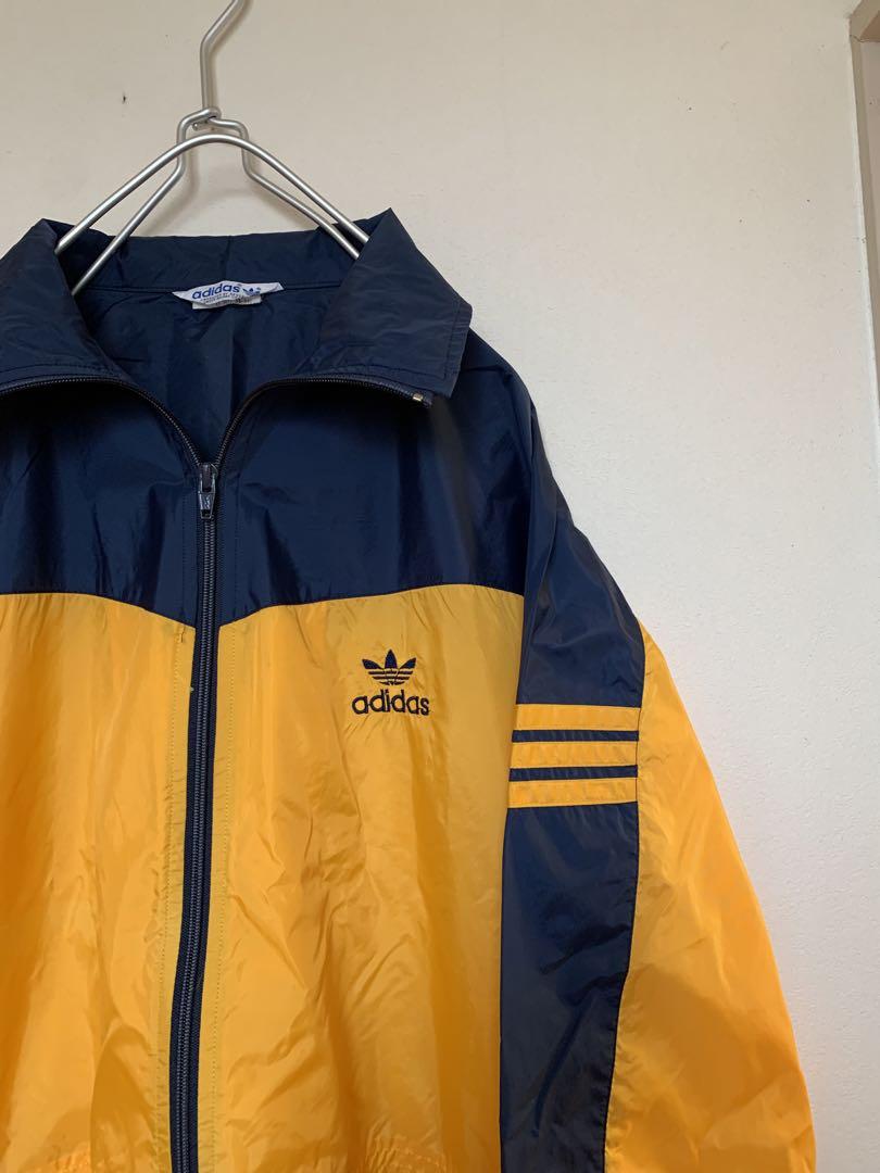 used 80s adidasナイロンジャケット デサント製