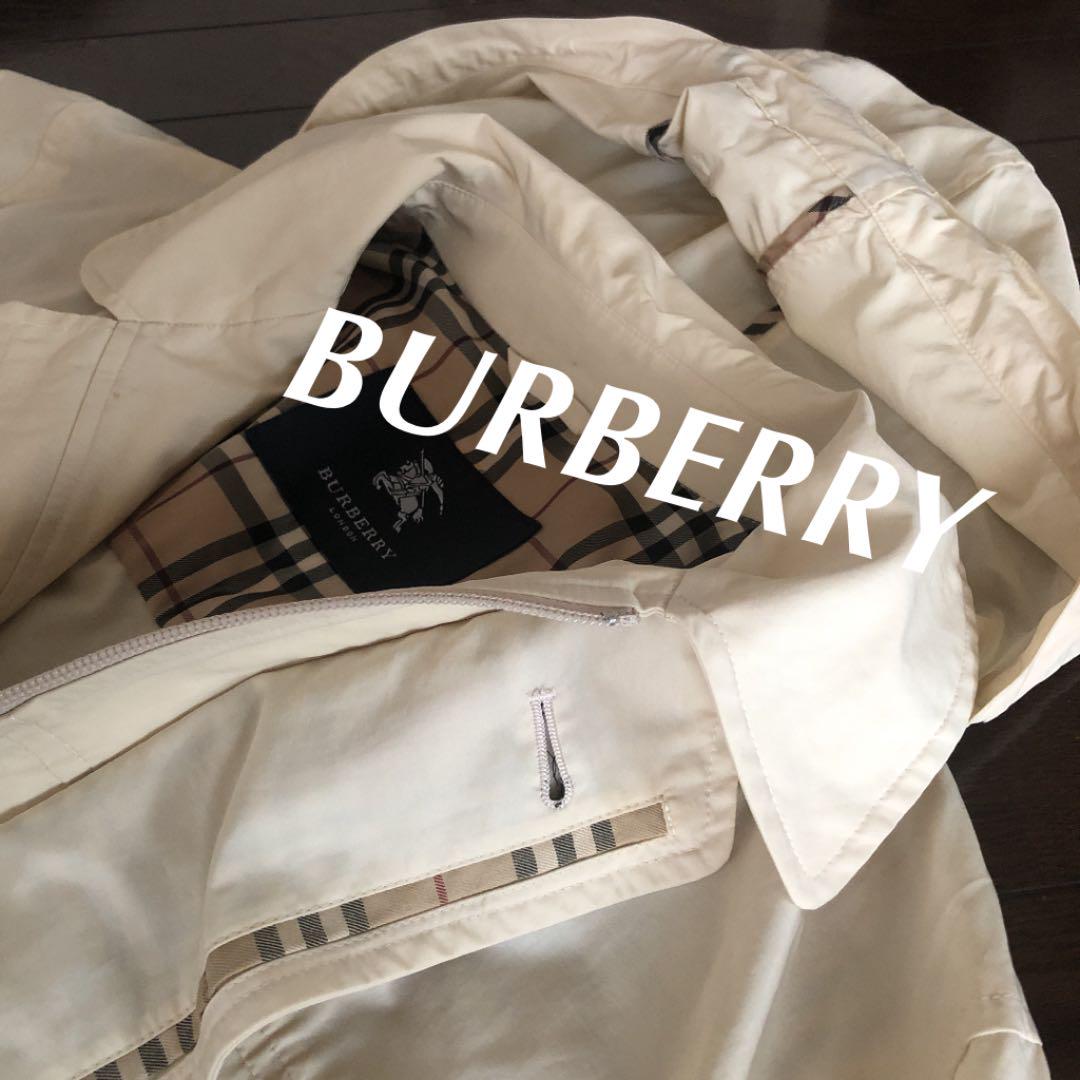 BURBERRY  トレンチコート　フード付き