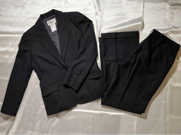 【美品】ルネ　セットアップスーツ　高級TISSUE社