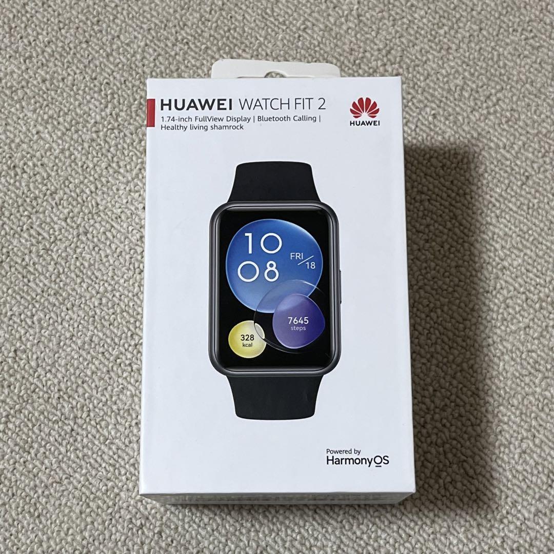 Huawei Watch Fit 2 ブラック