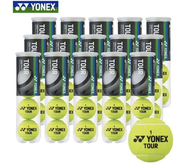 【新品未使用未開封】YONEX テニステニスボール ツアー　2箱120球