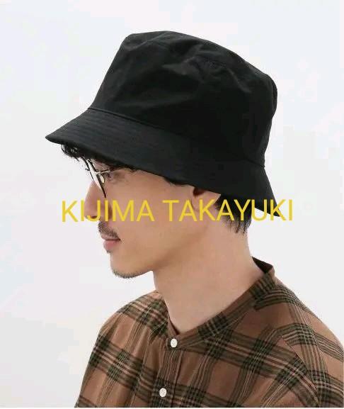 【KIJIMA TAKAYUKI 】コットンベンタイルバケットハット