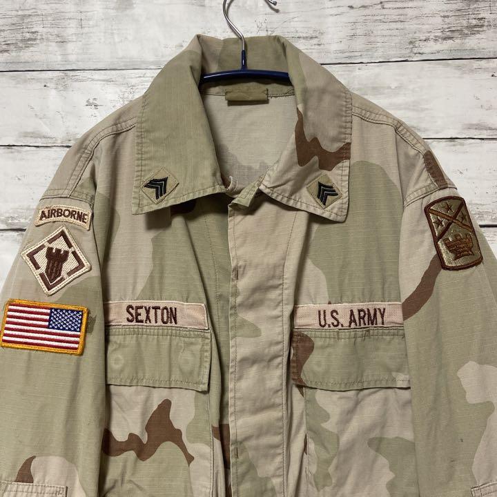 Robby様　米軍放出品　DCU 3カラーデザート　US ARMY フルワッペン