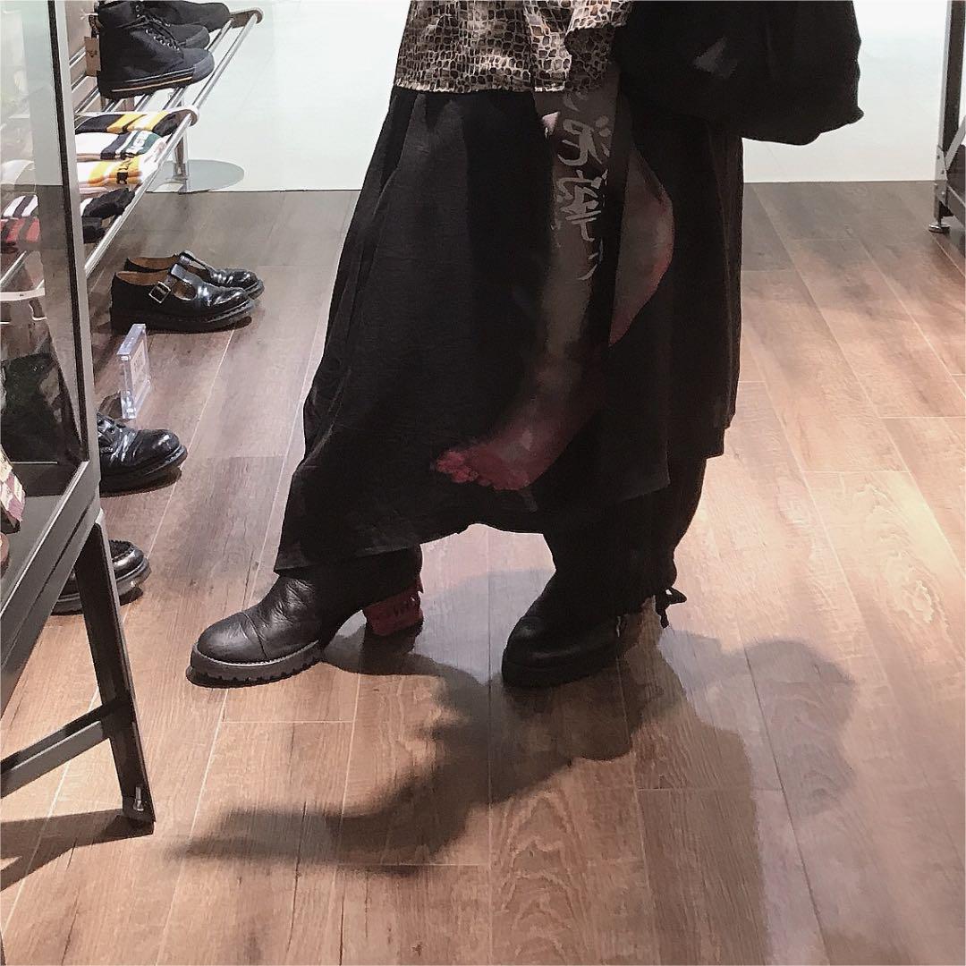 yohjiyamamotoおいで私の泥濘にラップスカート