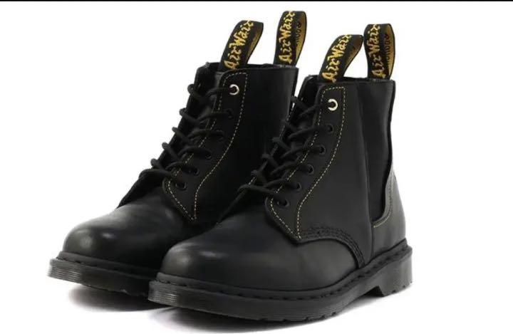 【SALE】 Yohji Yamamoto × Dr.Martens サイドゴアブーツ ブーツ