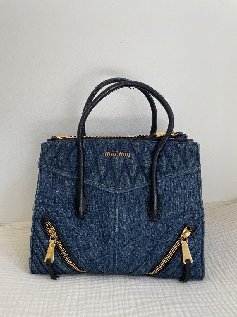 miumiu デニムバッグ