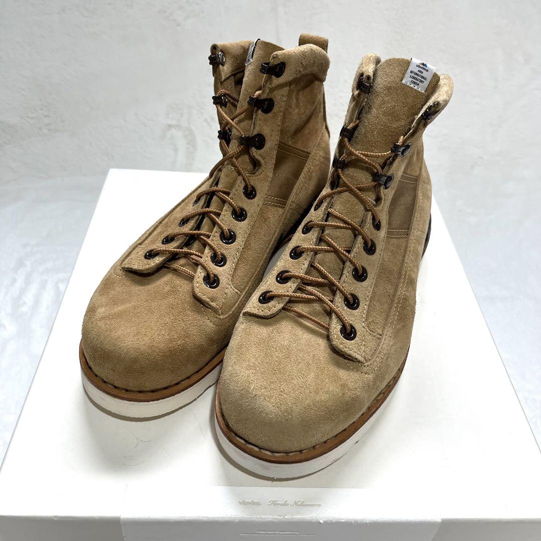 【visvim】ビズヴィム　BEARD BOOTS-FOLK ベージュ　サイズ9