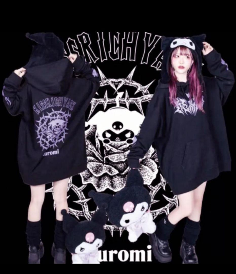 品質満点！ KRY clothingクロミパーカー紫 パーカー
